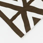 アフリカ泥地印刷ブランケット フリースブランケット (角)