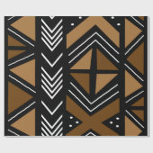 アフリカ泥布包紙 ラッピングペーパー (フラット)