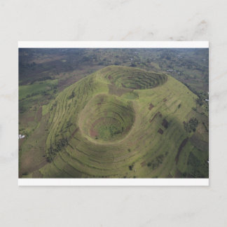 アフリカ火山 ポストカード