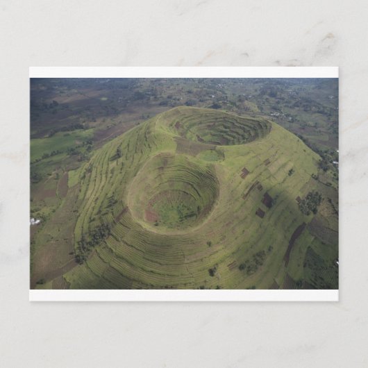 アフリカ火山 ポストカード (正面)