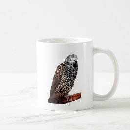 アフリカ灰色のオウム コーヒーマグカップ