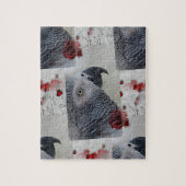 アフリカ灰色のラブレター ジグソーパズル (縦)