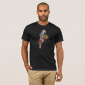 アフリカ灰色のChriatmasのワイシャツ Tシャツ (正面フル)
