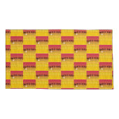 アフリカ熱帯夏パターントート 枕カバー (裏面-左)