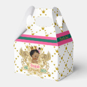 アフリカ王室のプリンセスピンクとグエレガントリーン フェイバーボックス (裏面サイド)