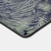 アフリカ産のオウムかわいいパーソナライズされた鳥 デスクマット (コーナー)