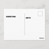 アフリカ産のカメ ポストカード (裏面)