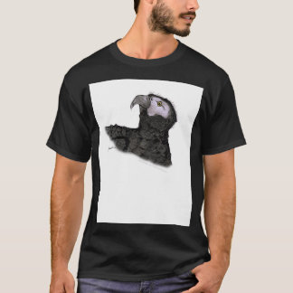 アフリカ産の灰色のオウム Tシャツ