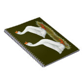 アフリカ産の白ガチョウ ノートブック (右側)