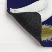 アフリカ産の白ガチョウ マウスパッド (コーナー)