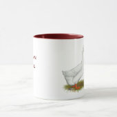 アフリカ産の白ガチョウ マグカップ (中央)