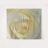 アフリカ産の白バラ タペストリー (正面(横))