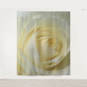 アフリカ産の白バラ タペストリー (正面)