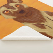 アフリカ産の野犬 シェルパブランケット (3/4)