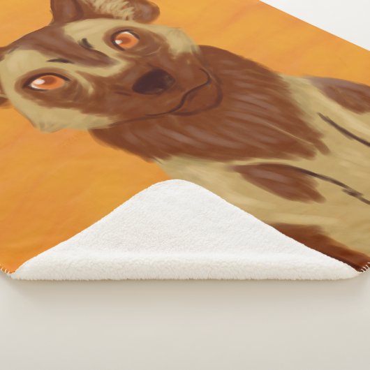 アフリカ産の野犬 シェルパブランケット (3/4)