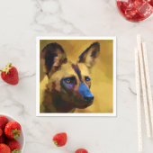 アフリカ産の野犬 スタンダードカクテルナプキン (インサイチュ)