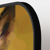 アフリカ産の野犬 ピックルボールラケット (左詳細)