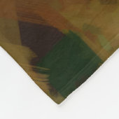 アフリカ産の野犬 フリースブランケット (角)