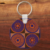 アフリカ産ひまわりバスケット キーホルダー (正面)