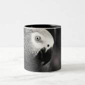 アフリカ産オウム ツートーンマグカップ (中央)