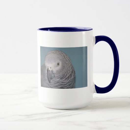 アフリカ産オウム マグカップ (右)