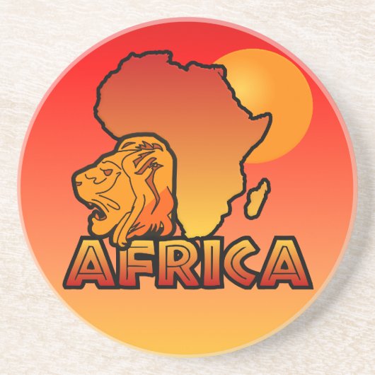 アフリカ産コースター コースター (正面)