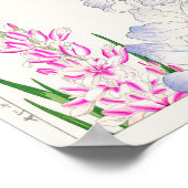 アフリカ産コーンリリー、バンダプレキュレア、タニガミ湖南 ポスター (角)