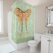 アフリカ産シルク蛾 シャワーカーテン (インサイチュ)