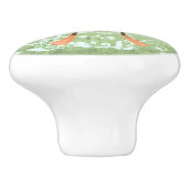 アフリカ産シルク蛾 セラミックノブ (側面)