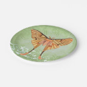 アフリカ産シルク蛾 ペーパープレート (アングル)