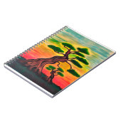 アフリカ産バオバブ ノートブック (左側)