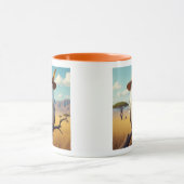 アフリカ産マグのフクロウ マグカップ (中央)