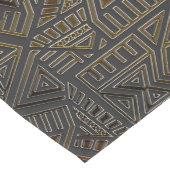 アフリカ男らしの男性モチーフ ショートテーブルランナー (コーナー)