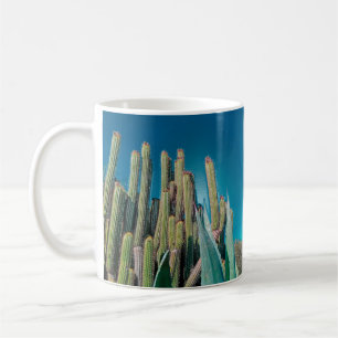 アフリカ砂漠のサボテンの植物とげのある梨 コーヒーマグカップ