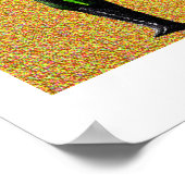 アフリカ砂漠の花 ポスター (角)