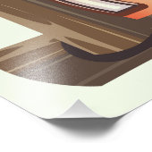 アフリカ砂漠旅行のポスター フォトプリント            (角)