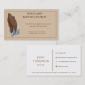 アフリカ祈アメリカ人手教会 名刺 (正面/裏面)