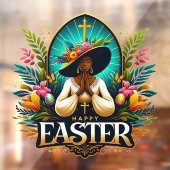 アフリカ祈系アメリカ人女性の宗教復活祭 ウィンドウサイン (シート2)