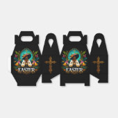 アフリカ祈系アメリカ人女性の宗教復活祭 フェイバーボックス (折り畳みなし)