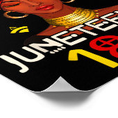 アフリカ祝アメリカの自由の日 ポスター (角)