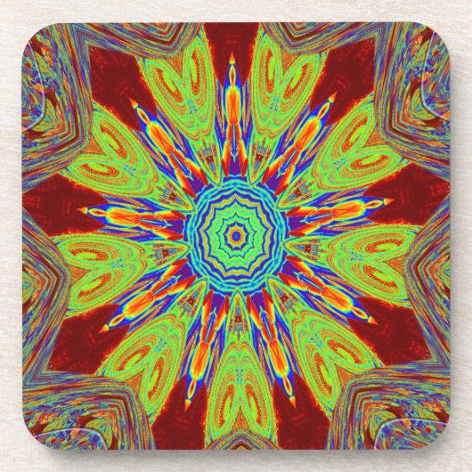 アフリカ系アジア系ヨーロッパ民族 コースター (正面)