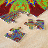 アフリカ系アジア系ヨーロッパ民族 ジグソーパズル (側面)