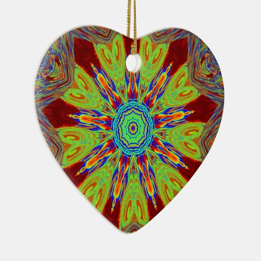 アフリカ系アジア系ヨーロッパ民族 セラミックオーナメント (右)