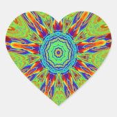 アフリカ系アジア系ヨーロッパ民族 ハートシール (正面)