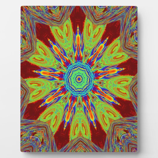 アフリカ系アジア系ヨーロッパ民族 フォトプラーク (正面)