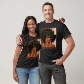 アフリカ系アフリカ系アメリカ人の行動介入者 Tシャツ (ユニセックス)