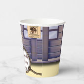 アフリカ系アメリカカウボーイ誕生日 紙コップ (右)