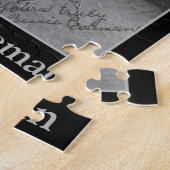 アフリカ系アメリカンパイロットベッシーコールマンポートレート ジグソーパズル (側面)