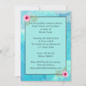 アフリカ系アメリカンブライダルシャワーの招待 招待状 (裏面)