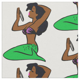 アフリカ系アメリカンマーメイド ファブリック